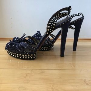 Lanvin sandals Swarovski see description run small